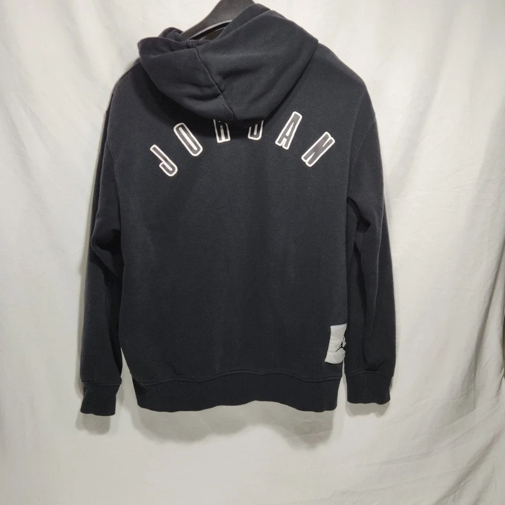Jordan Flight MVP Fleece Pullover‎ Hoodie Mens Size Large Black